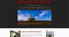 Desktop Screenshot of abandonedberlin.com